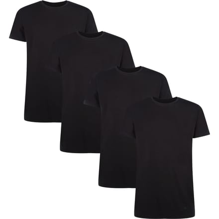Bamboo basics T-shirt RUBEN Verpakking van 4