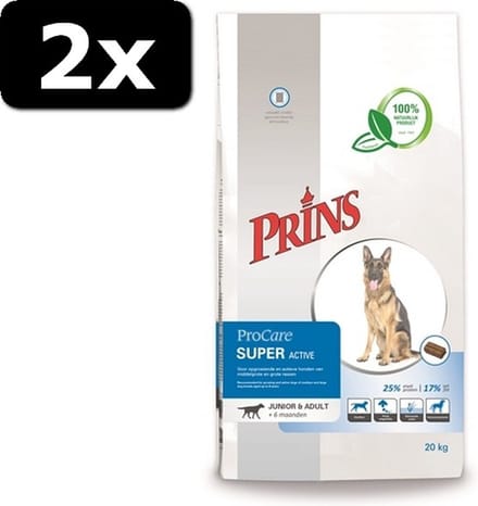 2x PRINS PROCARE SUPER ACTIVE 20KG