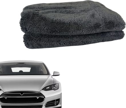 Microvezel Droogdoek 1200 GSM 50x80 cm – Dik & Absorberend – Voor Auto, Badkamer, Glas & Huisdieren