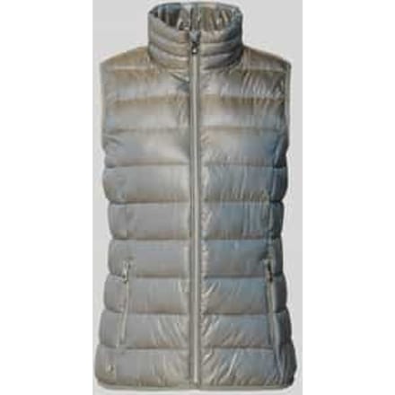 Bodywarmer met opstaande kraag