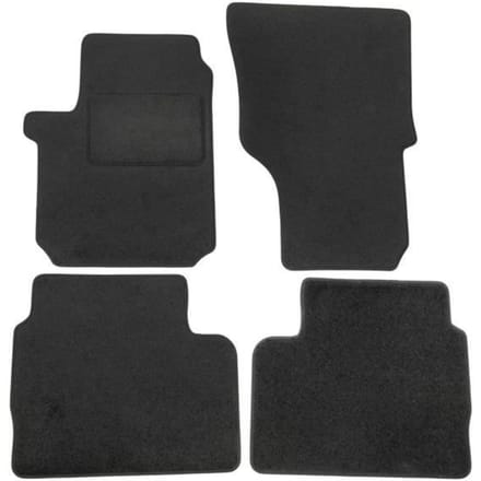 Vloermatten - VW - Amarok - Zwart velours - 4 stuks - Nauwkeurige pasvorm