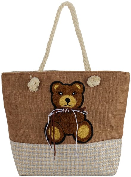 Strandtas - beer - 47x37x13 cm