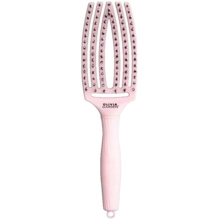 Olivia Garden Fingerbrush Care Iconic Boar&Nylon Pastel Pink Medium