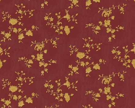 A.S. Création behang 95485-4 klassiek rood met goude bloemen