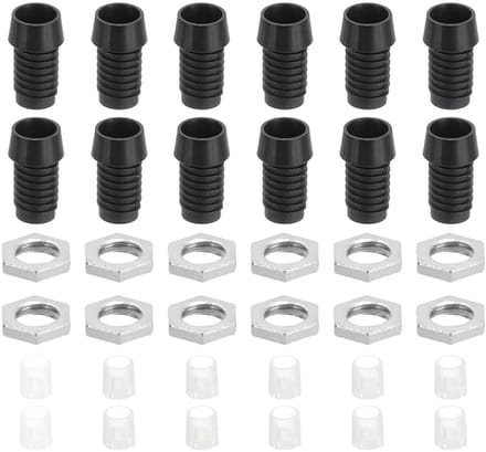 Solidchoice - 3 mm LED-houder, 60 stuks, Plastic Montagebeugel voor Paneel LED-display