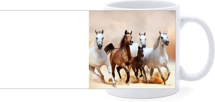 Beker - Volbloed Paarden met Veulen