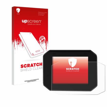 upscreen - Screenprotector voor Moto Guzzi Stelvio 2024 - Folie Beschermfolie transparant