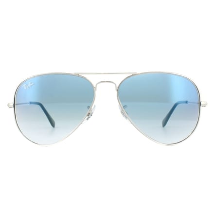 Ray-Ban RB3025 003/3F - Aviator (Gradient) - zonnebril - Zilver / Lichtblauw Gradiënt - 62mm
