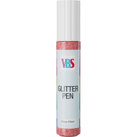 VBS Glitter Pen, 30 ml - Rood