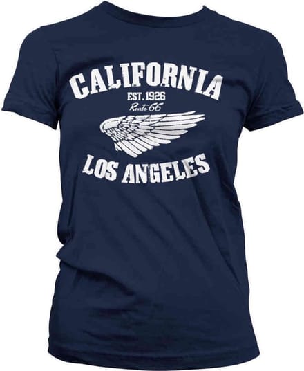Route 66 Dames Tshirt -M- California Blauw