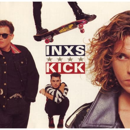 CD INXS  Kick 7817962 Atlantic 1987 US Rock Occasion brown