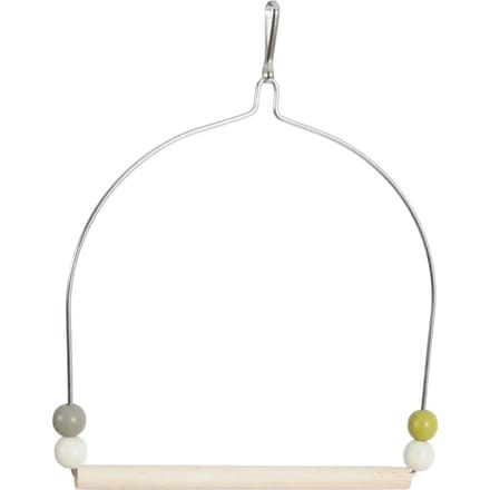 Houten vogelschommel met ijzeren frame Zolux