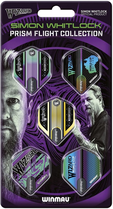 Winmau Simon Whitlock Prism Flight Collection - Dart Flights