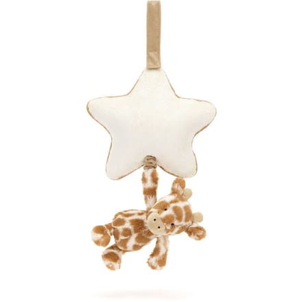 Jellycat muziekdoosje Bashful Giraffe