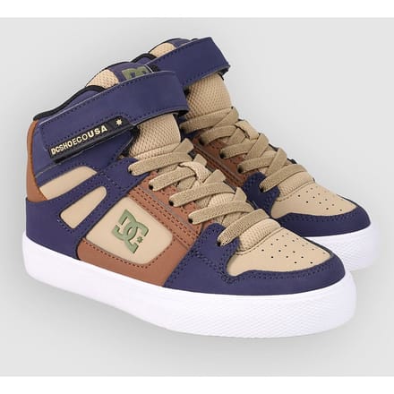 DC Pure High-Top EV Kids Skateschoenen blauw