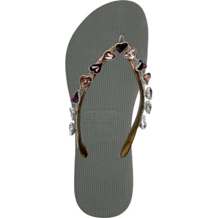 Uzurii | Teenslippers | Dames | Legergroen | Maat 35/36
