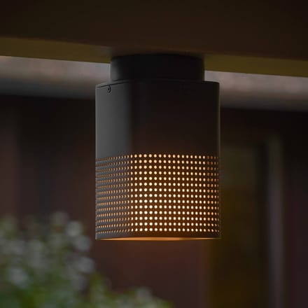 Nordlux Sidara Seaside buiten-downlight, zwart, IP54, E27
