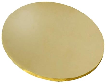Messing Plaat - Metaal Rond - Hobby Ambachten - Hoge Sterkte - 160 mm Diameter - Messing