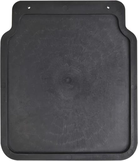 ProPlus Universele rubber spatlap - flexibel - 23 x 20 cm - zwart