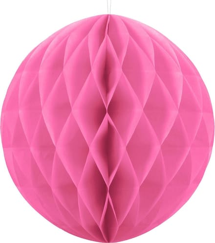 Honeycomb Bal Roze 30cm