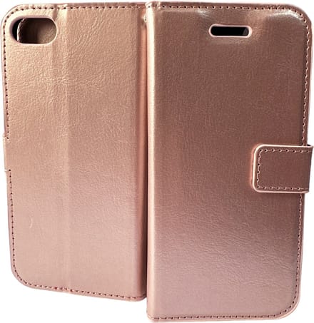 Bookcase Geschikt voor: iPhone 6 Plus / iPhone 6S Plus - Bookcase Rose Goud - portemonnee hoesje