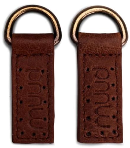 MUUD Caisa. Leren band met D-Ring 6,5 x 2cm