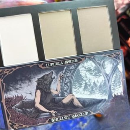 SHELLWE MAKEUP - 3 Color Highlighter Contour Palette - Luperca #Luperca