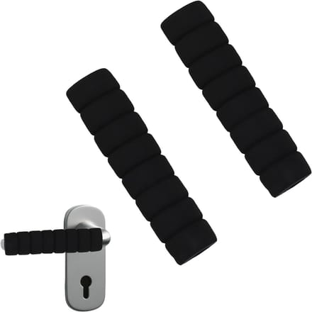 Zachte Schuimrubberen Bescherming voor Deurgrepen - Elastische Beveiliging, Wandbescherming en Stoppers, Set van 2