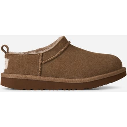 UGG® Classic Micro for Kids in Brown, Size 12K, Suede/Polyester/Wool