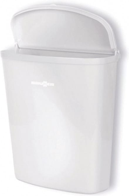 Brunner Pillar - afvalbak wit