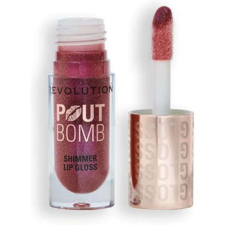 Revolution Pout Bomb Shimmer Gloss Berry Lustre 4.5 ml