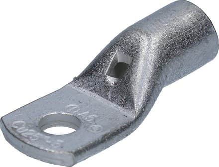 10 stuks Cembre A5-M5 buiskabelschoenen 25 mm² M5 ongeïsoleerd van vertind koper