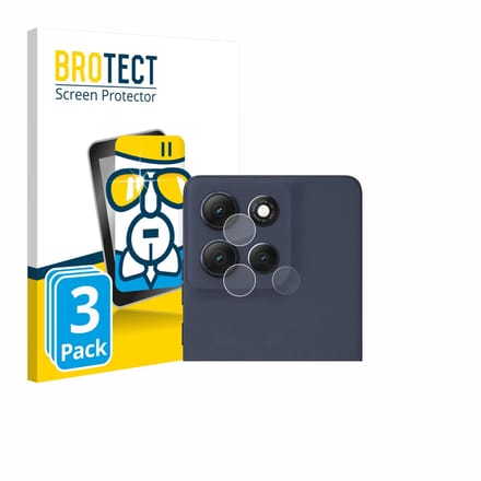 Screenprotector 3 Stuks voor Motorola Moto G86 (ALLEEN Camera Lens) Beschermglas transparant