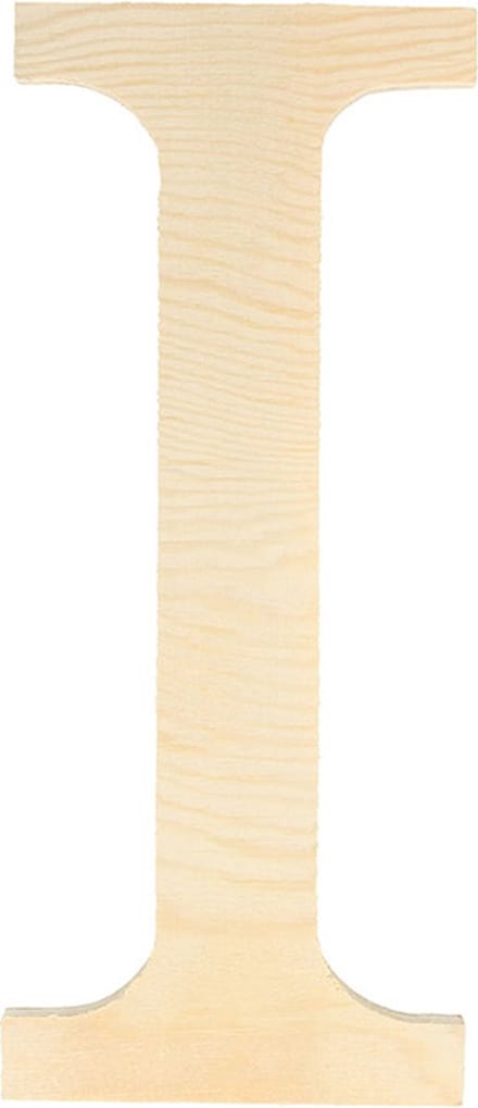 Artemio houten letter I 19 cm