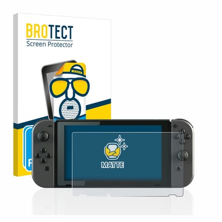 BROTECT - Screenprotector voor Nintendo Switch - Folie Beschermfolie matte 2 Stuks