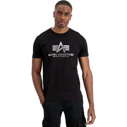 T-shirt Alpha Industries Basic Foil Print