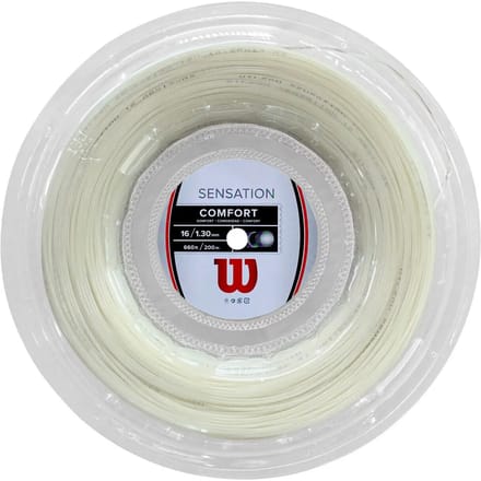 Wilson Sensation Rol Snaren 200m-Natuurlijke Kleuren
