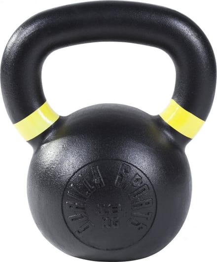 Gorilla Sports Kettlebell - 16 kg - Gietijzer - Olympisch - Zwart