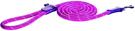 Rogz Rope Lijn Lang Roze - Hondenriem - 180X0.9 cm