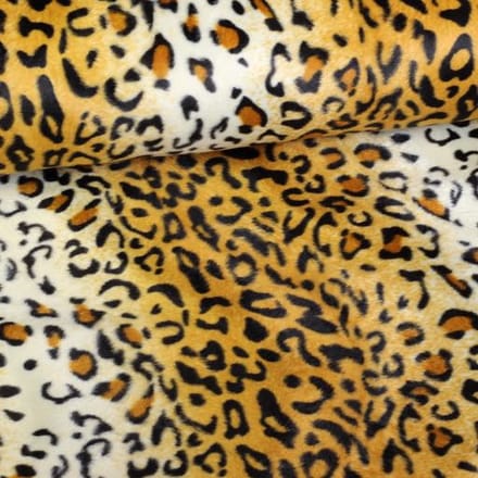 Funkytex Dierenprint Velboa PANTER 3 meter