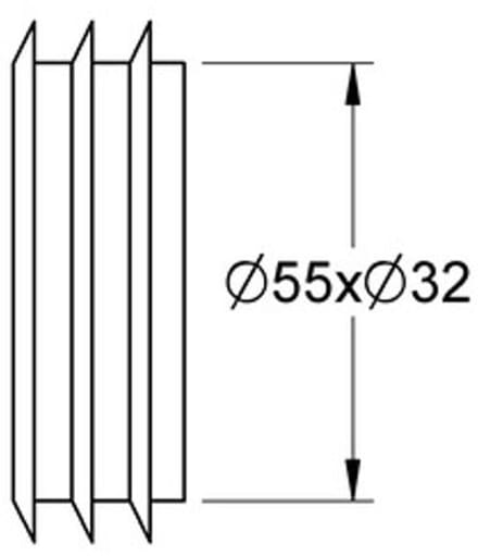 GROHE Verbinding 37119 voor Dallux , 37119000