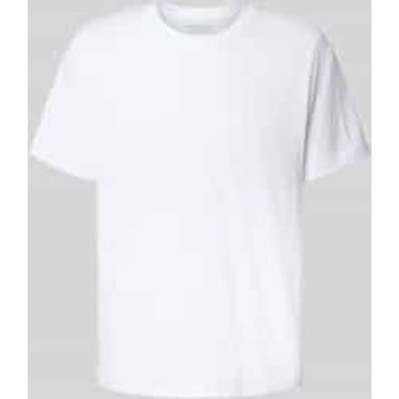 Regular fit T-shirt van katoenmix, model 'ASPEN'
