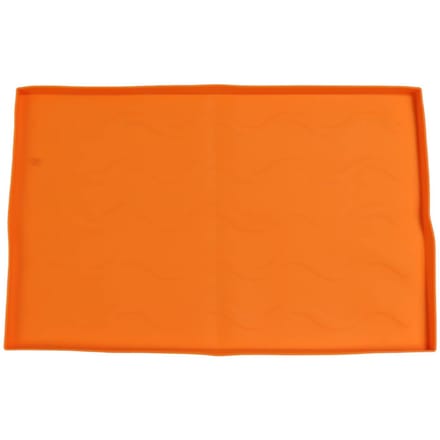 Grillmat Siliconen Blackstone Bakplaat Topafdekking Anti-klevende Grill Beschermhoes Mat 22 inch orange