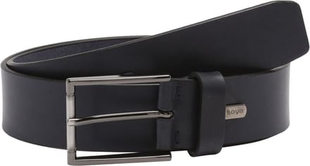 LLOYD Leren Riem Men´s Leather Belt 4.0 W80 Navy Donkerblauw