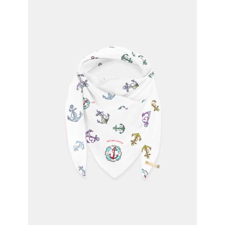 Mucho Gusto ® sjaal cannes anker icoon print