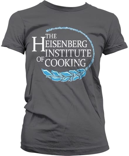 Breaking Bad Dames Tshirt -S- Heisenberg Institute Of Cooking Grijs