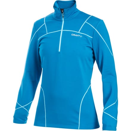 Craft Performance thermische Dames trui Maat L met stretch Blauw