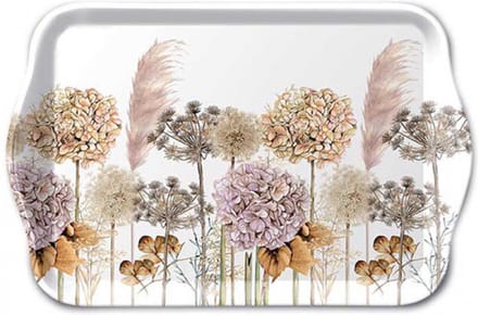 Ambiente Tray 13x21cm Dried flowers