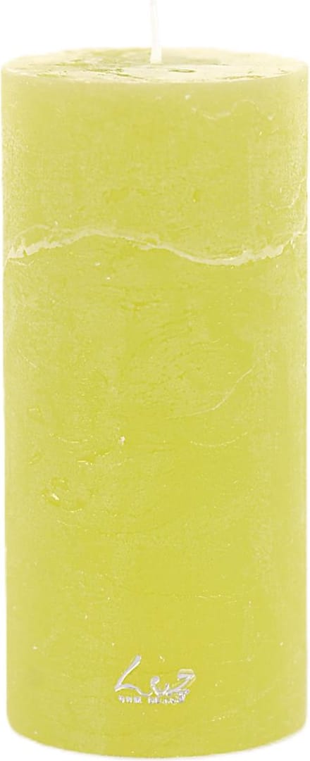 Rasteli Luz Your Kaars Cilinder Groen-Lime Groen D 7 cm H 15 cm