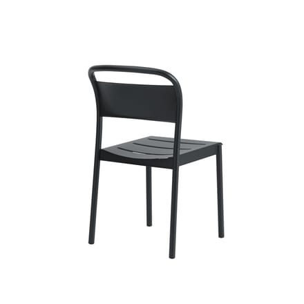 Muuto Linear Steel Stoel - zwart